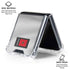 Morocco Soccer Flag Galaxy Z Flip6 Clear Case